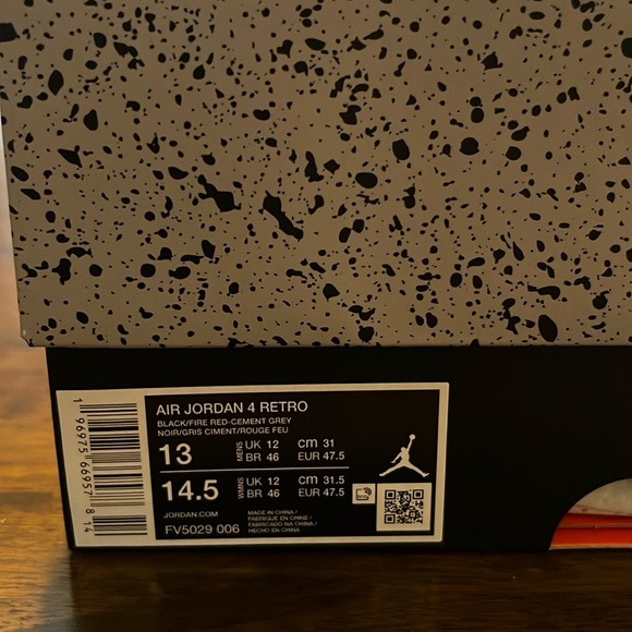 AIR JORDAN 4 RETRO \'BRED REIMAGINED\' main image 7
